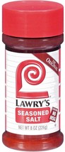 The Original LAWRY&#39;S SEASONED SALT seasoning blend mix 8 oz Pal&#39;s frenchie fries - £16.13 GBP