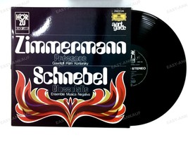 Zimmermann- Schnebel – Présence - Glossolalie 1971 LP VINYL - £36.77 GBP