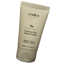 Codex Beauty Bia Exfoliating Wash Face Cleanser Hydrate Nourish 1.2oz 36mL - £6.12 GBP