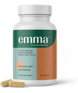 3 pcs Emma Gut Health Gut Health Supplement, Bloating Relief Capsules, D... - $28.98