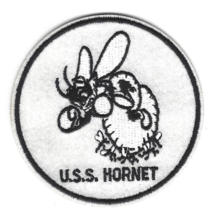 3&quot; Navy Uss Hornet CV-8 Embroidered Patch - £27.52 GBP