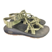 Chaco ZX/2 Women&#39;s Strappy Sandals Olive Green Toe Loop Adjustable Size 9 - £25.82 GBP