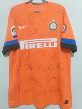 Jersey / Shirt Inter Milan 105 Years Club #5 Stankovic - Autographed by Squad - $1,000.00