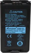 KNB-57L 2000Mah Li-Ion Battery Compatible for Kenwood Radio TK-2140 TK-3140 TK- - £49.49 GBP