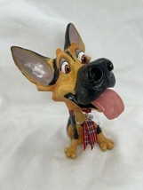 German Shepherd Figurine Little Paws Dog Sculpted Pet 314-LP-SAS 5.5 in High image 2