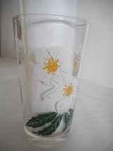 MCM Peanut Butter Drinking Juice Glass Tumbler Christmas rose Estate fin... - $15.20
