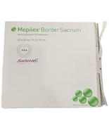 Mepilex Sacrum Border 5 Pack Soft Foam Dressings 9.2x9.2 inches 23x23 cm - $69.30