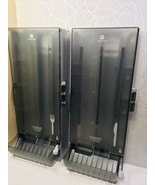 2 Unit Set UTENSIL DISPENSER Knife &amp; Fork Dispenser SSKD120 &amp; SSFD120 – ... - $55.00