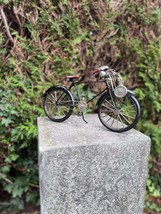 Vintage Bicycle – Iron Sculpture. 16x10x30cm - 0.3Kg - $79.95
