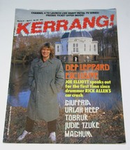 Def Leppard Kerrang! Magazine Vintage 1985 Uriah Heep Guiffria Magnum To... - £15.61 GBP