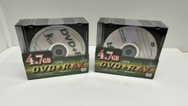 Lot Of 2 KHYPERMEDIA DVD+R 4X Recordable DVD Disc10 Pack 120 Min 4.7GB NEW - £15.53 GBP