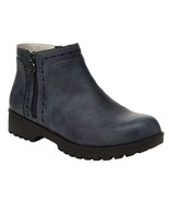 JSport Weather Ready Zip Bootie  Navy Or Black  Women&#39;s Sz 9-11 NIB - $28.48