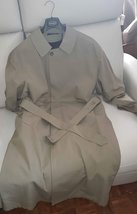 Vintage weatherman trench rain coat raincoat w/inner excelent condition ... - $19.95