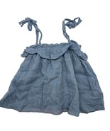 Angel Dear Organic Baby Girl Tank Top Blue 12-18 Months NWT - $26.25 CAD