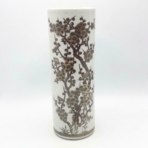 Vintage Inarco Japan Ceramic Vase Flower Design - $71.81