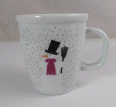 Bodum Christmas Winter Snowman In The Snow 4.25&quot; Coffee Cup - €8,32 EUR