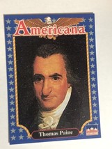 Thomas Paine Americana Trading Card Starline #180 - £1.56 GBP