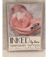 Inked By Dani Temporary Tattoos Girl&#39;s Milestones *NEW* mmm1 - $189.87 MXN