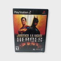 Justice League Heroes (Sony PlayStation 2, 2006) w/ Manual CIB - £11.89 GBP