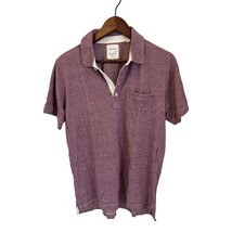 BILLY REID Size Large Polo Shirt Short Sleeve heather purple Size Large - $24.74