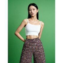 Big Girls Wide Leg Floral Pants Size L 14 Multicolor - $6.43