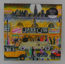 Galison Jazz Club 1000 Puzzle 1920&#39;s Michael Storrings Orchestra City Ol... - $9.89