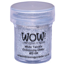WOW! Embossing Powder 15ml-White Twinkle - £9.76 GBP