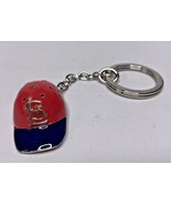 St. Louis Cardinals Metal Baseball Hat Keychain SKU A1-15 - £10.21 GBP