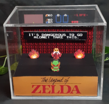 The Legend of Zelda - 3D Cube Handmade Diorama - Video Games - Shadowbox - $69.19