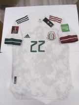 Hirving Lozano Mexico 2022 World Cup Qualifiers Match Away Soccer Jersey 2020-21 - £79.93 GBP