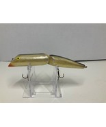 Vintage Jointed Pikie Muskie Bait Fishing Lure Unused Sparkly 7&quot; Long - £56.90 GBP