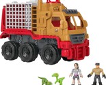 Fisher-Price Imaginext Jurassic World Camp Cretaceous Toys Dinosaur Haul... - $48.99