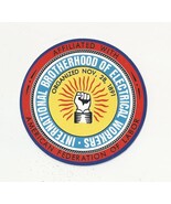 IBEW International Brotherhood Electrical Workers UNION left-handed fist... - €3,40 EUR