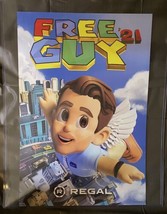 Free Guy Regal Theater Movie Poster 13X19 - £10.46 GBP