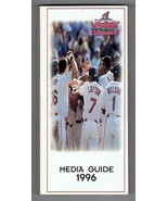 1996 Cleveland Indians Media Guide MLB Baseball - €35,48 EUR