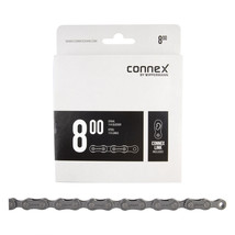 Connex 800 5/6/7/8 Speed 114 Links 1/2x3/32 Solid All Around Chain - £36.75 GBP