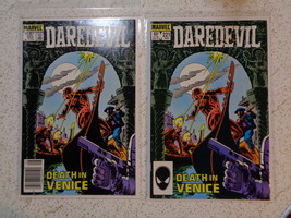 DareDevil Death In Venice #221. X2, Newsstand+Subscription Versions. Aug... - £15.10 GBP