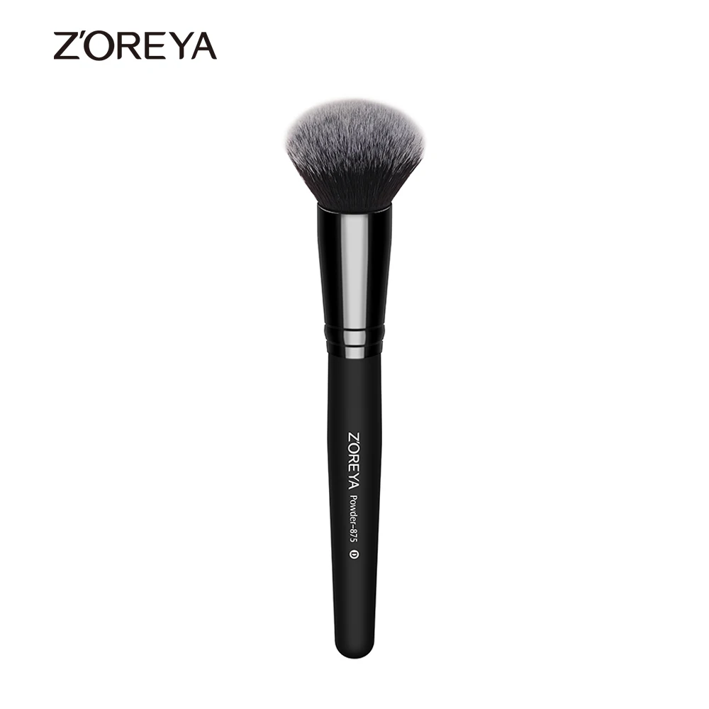 Powder brush makeup brushes foundation round make up cosmetics wooden brushes soft hair thumb200