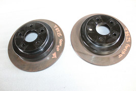 2003-2008 SUBARU FORESTER REAR DISK ROTOR LEFT AND RIGHT PAIR J8525 - £72.36 GBP