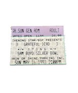 GRATEFUL DEAD/Sting Concert Ticket Sam Boyd Silver Bowl 5/16/1993 Jerry ... - £20.12 GBP