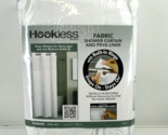 Hookless Simply Solid 74 in. W x 71 in. L Polyester Shower Curtain in Fr... - $26.63