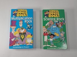 Schoolhouse Rock - Science Rock and Multiplication Rock (VHS, 1995) - £7.59 GBP