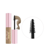 Too Faced Brow Wig Brush On Hair Fluffy Brow Gel DIRTY BLONDE .19oz 5ml NIB - $33.28 CAD