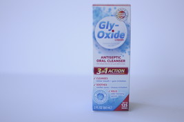 1 Gly-Oxide Liquid Antiseptic Oral Cleaner Mouth Sore Rinse 2 oz EXPIRED 11/23 - £17.67 GBP