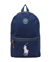 Polo Ralph Lauren's Wimbledon Canvas Backpack WMBD Men's Backpack Large Navy - $287.91