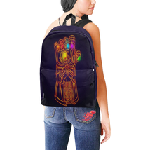 Thanos 5 Stones Arm Nylon Backpack Bag - $45.00