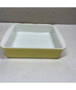 Vintage Pyrex Desert Dawn Yellow Speckled Square Baking Dish Made in USA... - $614.82 MXN