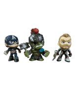Funko Mini Bobblehead 3 Pc Lot: Captain America, Thor, Incredible Hulk, ... - $6.92