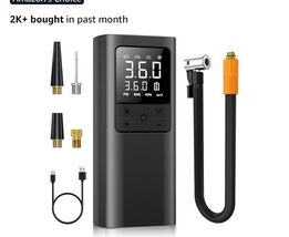 Air champ  Inflator Portable Air Compressor Cordless Air Pump - $24.63