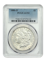 1886-O $1 PCGS AU53 - £180.32 GBP